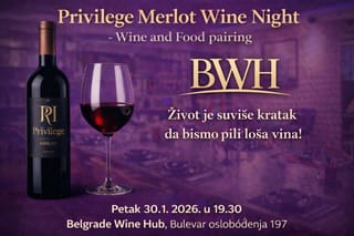 Privilege Merlot Wine & Food Pairing